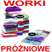 ZIMOWY ZESTAW WORKI PRÓŻNIOWE KOMPLET 10 SZTUK  MIX