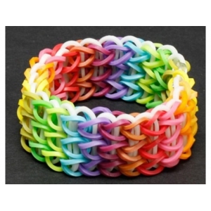 ZESTAW 600 GUMKI KROSNO DO BRANSOLETEK LOOM BANDS