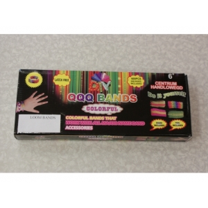 ZESTAW 600 GUMKI KROSNO DO BRANSOLETEK LOOM BANDS