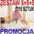 WORKI PRÓŻNIOWE 15szt. ZESTAW DLA KAŻDEGO 5+5+5