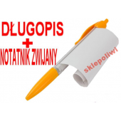 Długopis nie Ściąga NOTATNIK SOLIDNY MIX KOLORÓW